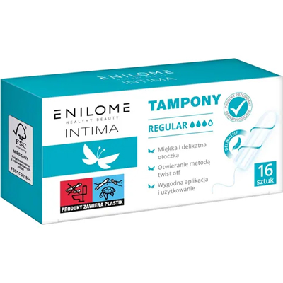 Enilome HB Intima, podpaski Ultra z włókniną Soft, normal, 20 szt.