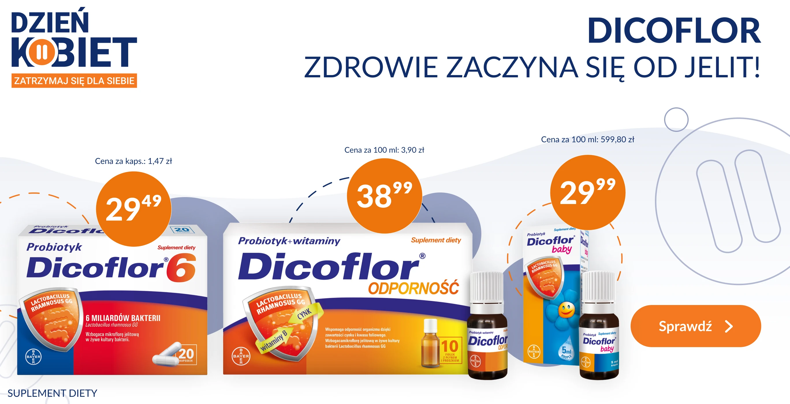 dicoflor Zdrowie zaczyna się od jelit